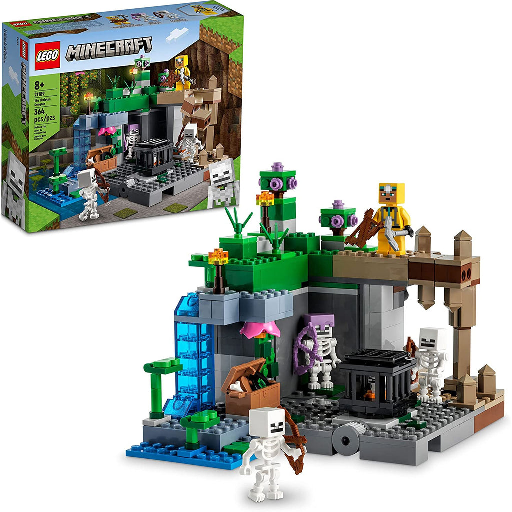 Lego Minecraft The Skeleton Dungeon Age- 8 Years & Above