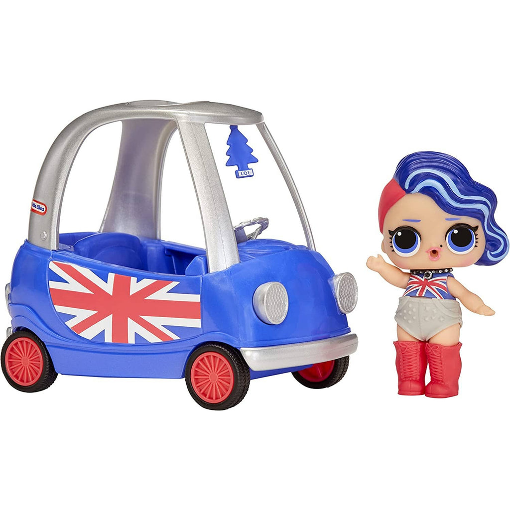 L.O.L Surprise Lil Music Tour Playset with Cheeky Babe Collectible Doll and 8 Surprises Multicolor Age- 3 Years & Above