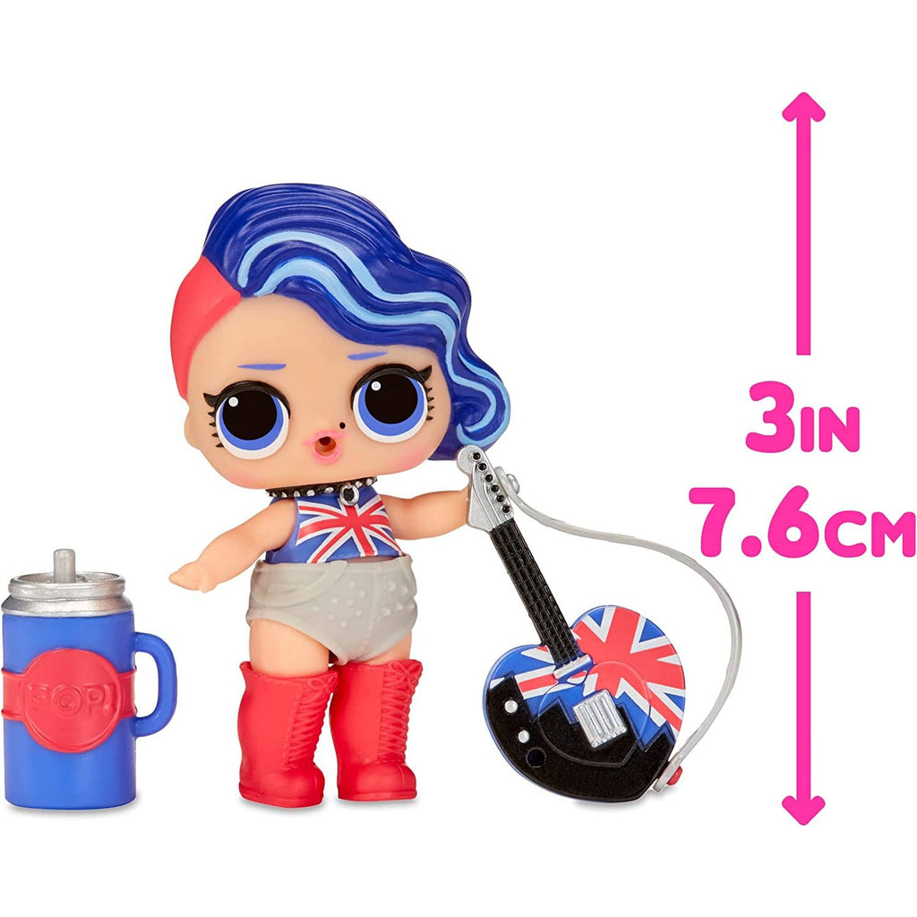 L.O.L Surprise Lil Music Tour Playset with Cheeky Babe Collectible Doll and 8 Surprises Multicolor Age- 3 Years & Above