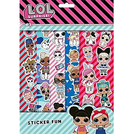 LOL Surprise Sticker Fun Multicolor Age-3 Years & Above