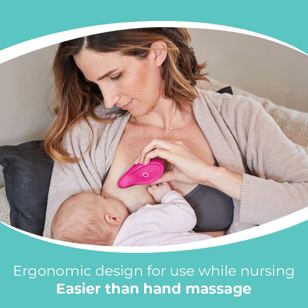 La Vie Lactation Massager for Moms Rose