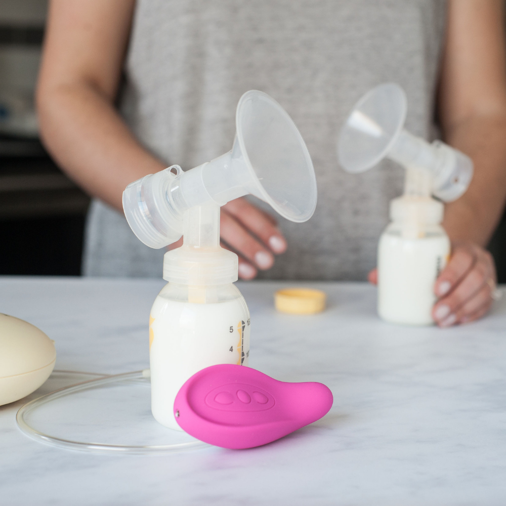 La Vie Lactation Massager for Moms Rose