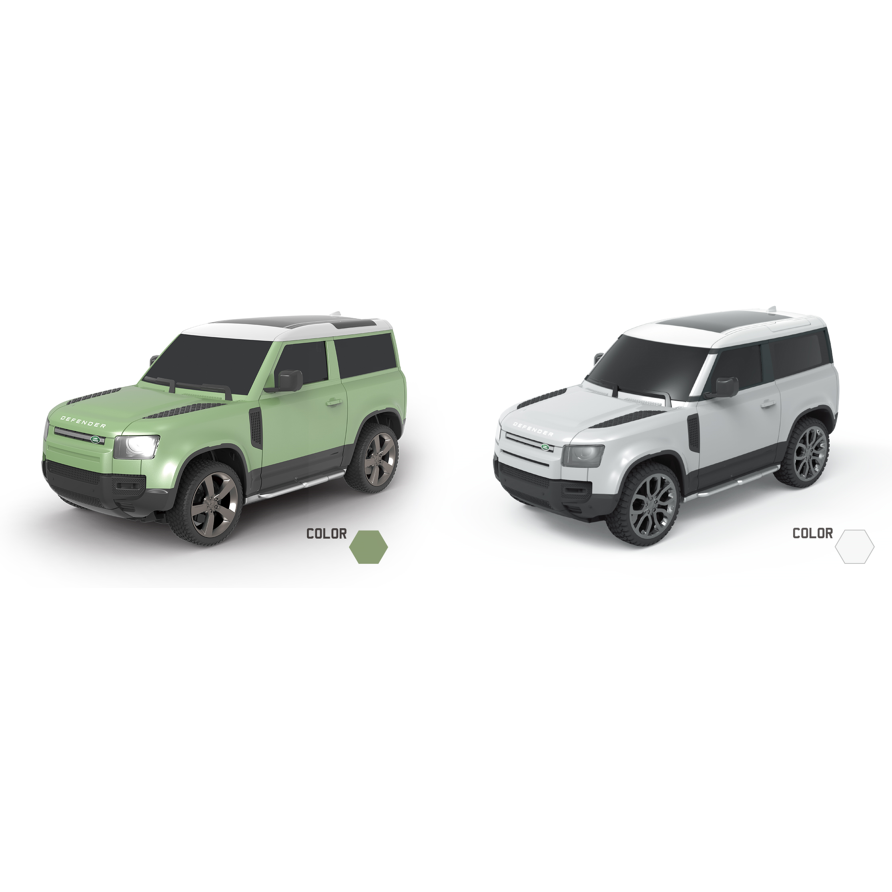 Land Rover Defender with 1:24 Scale Toy Car with Remote Control Assorted Age- 5 Years & Above