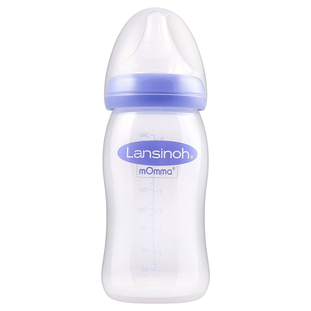 Lansinoh Feeding Bottle with NaturalWave Teat 240Ml