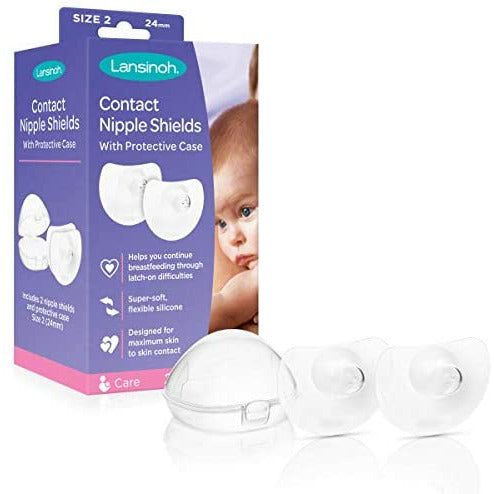 Lansinoh Nipple Shield for Breastfeeding 24mm 2pack