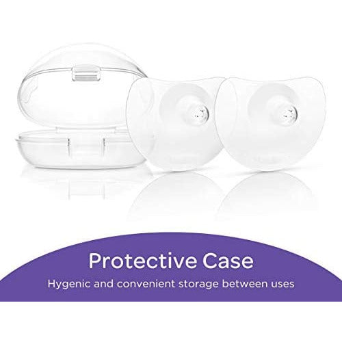 Lansinoh Nipple Shield for Breastfeeding 24mm 2pack Peekaboo
