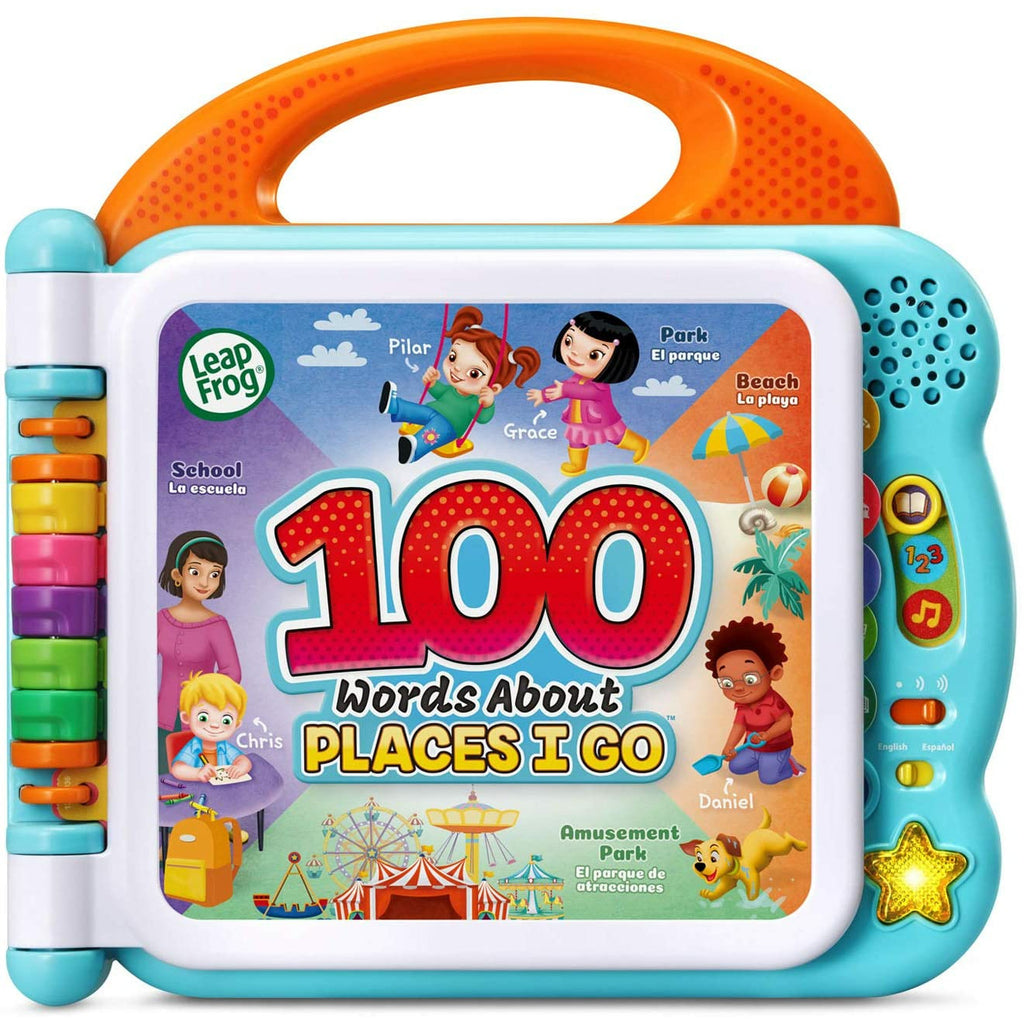 LeapFrog 100 Words 'Place I Go' Book Multicolor Age-2 Years & Above