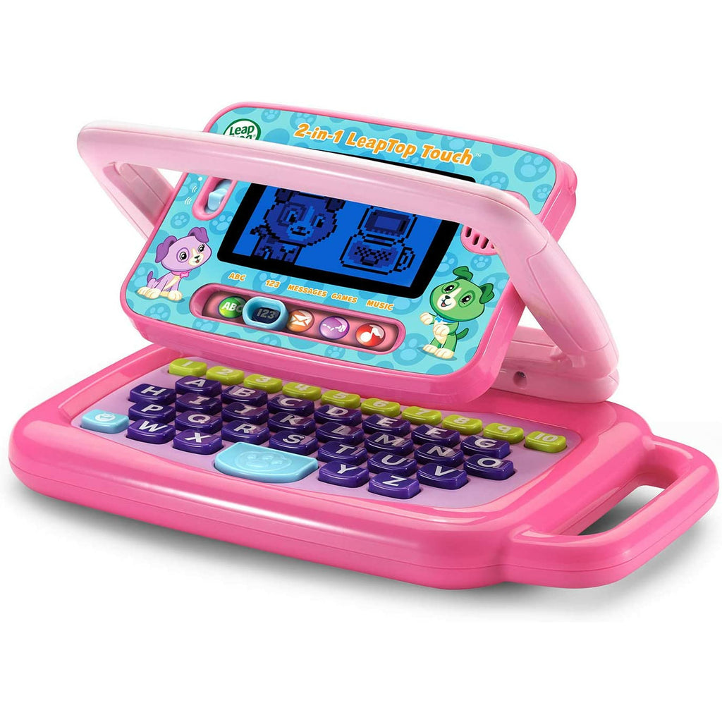 LeapFrog 2-in-1 LeapTop Touch Laptop Pink Age-2 Years & Above