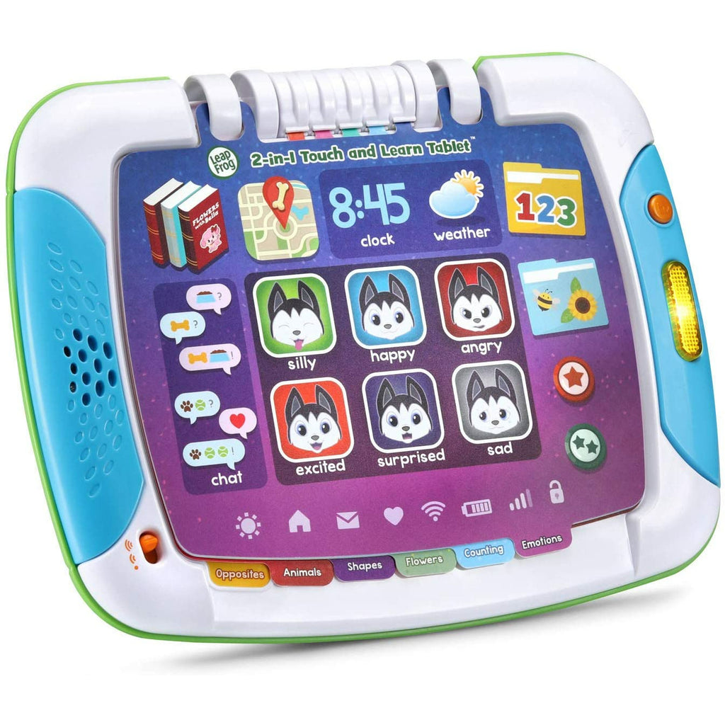 LeapFrog 2-in-1 Touch & Learn Tablet Multicolor Age-2 Years & Above