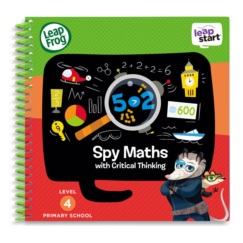 LeapFrog LeapStart Spy Maths Activity Book Multicolor Age-2 Years & Above