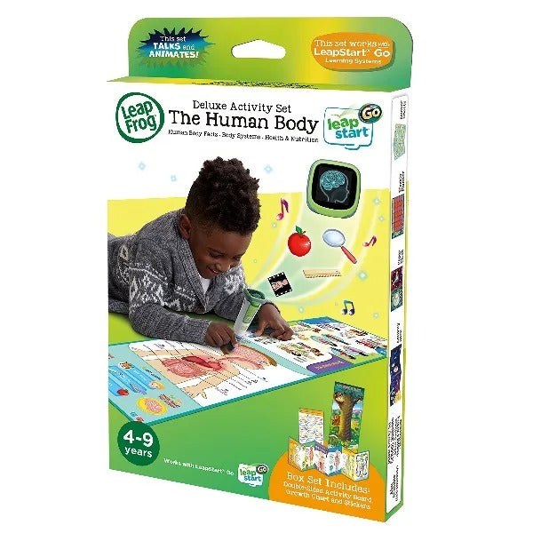 LeapStart Go Deluxe Activity Set - The Human Body Multicolor Age-4 Years & Above