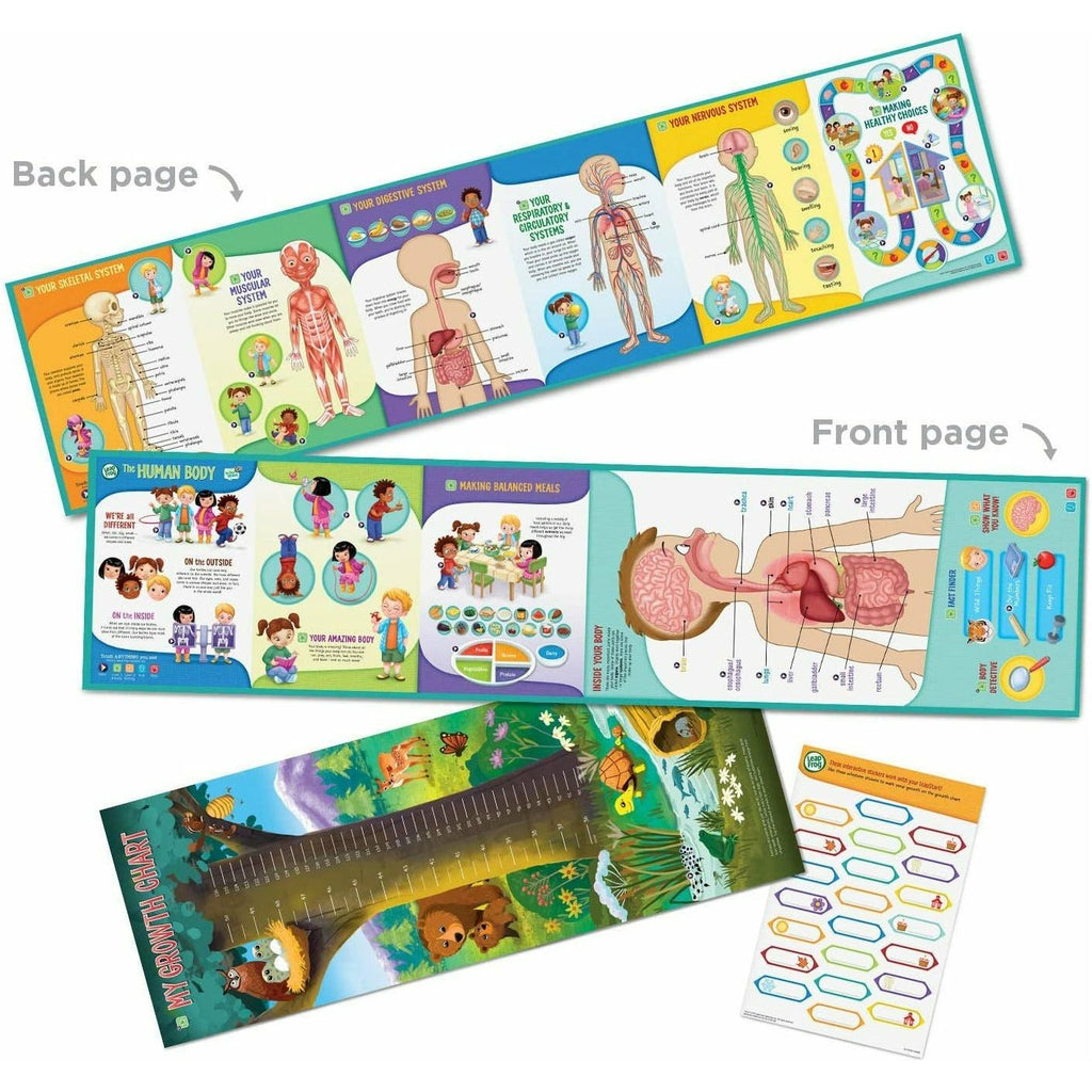 LeapStart Go Deluxe Activity Set - The Human Body Multicolor Age-4 Years & Above