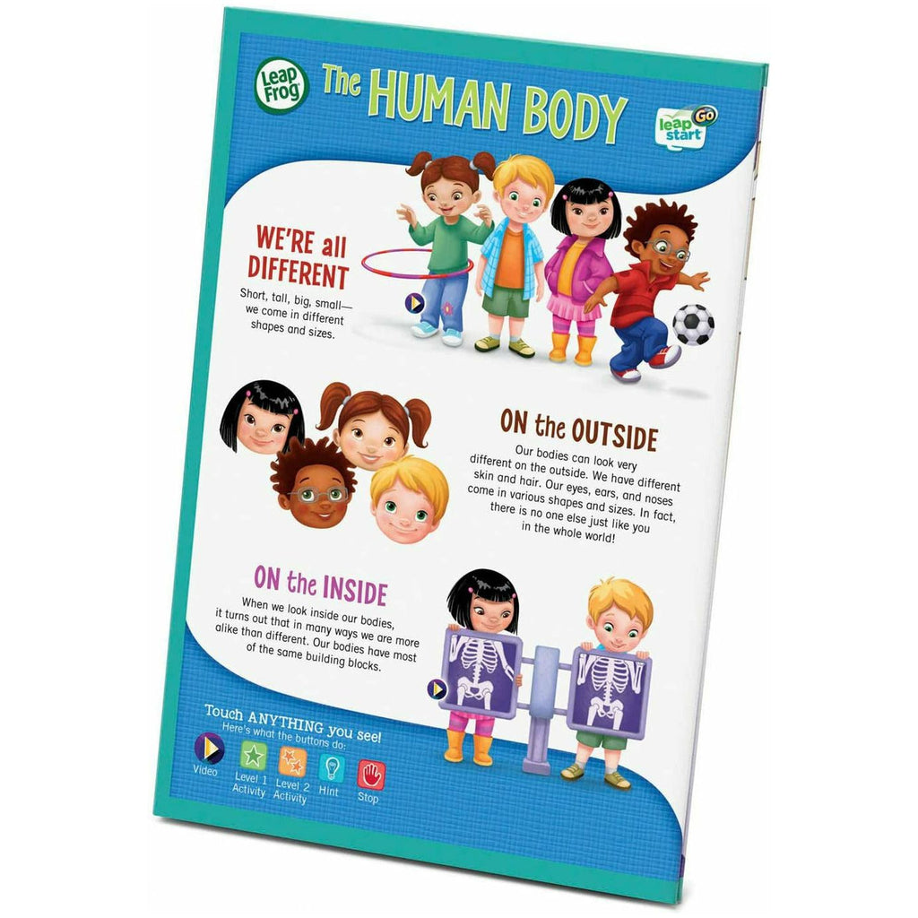 LeapStart Go Deluxe Activity Set - The Human Body Multicolor Age-4 Years & Above