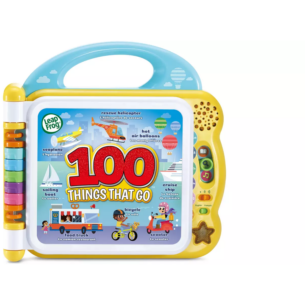 Leap Frog 100 Things That Go Interactive Book Multicolor Age- 12 Months & Above