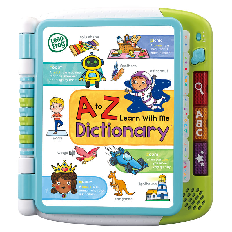 Leap Frog A to Z Learn With Me Dictionary Age- 12 Months & Above