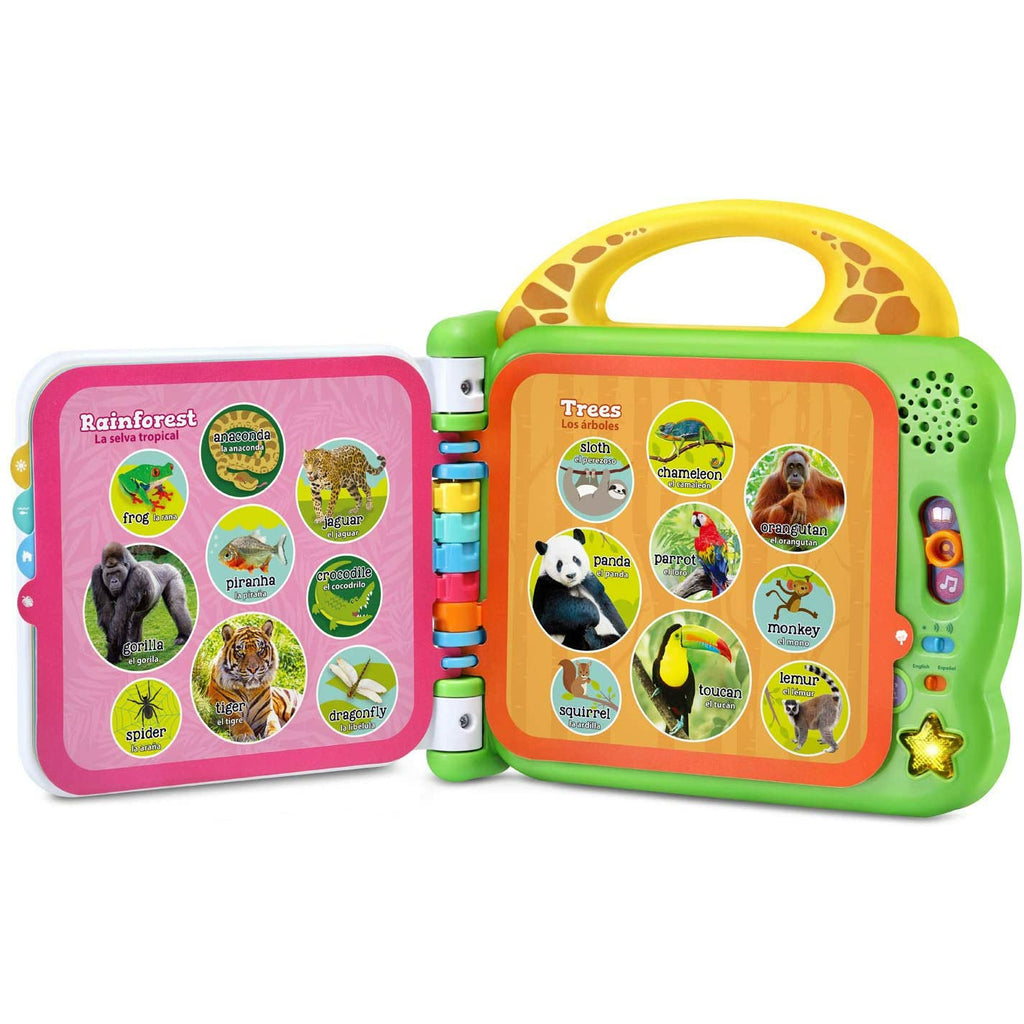 Leapfrog 100 Animals Book (French + English) 18-48M