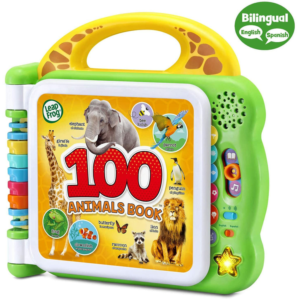 Leapfrog 100 Animals Book (French + English) 18-48M