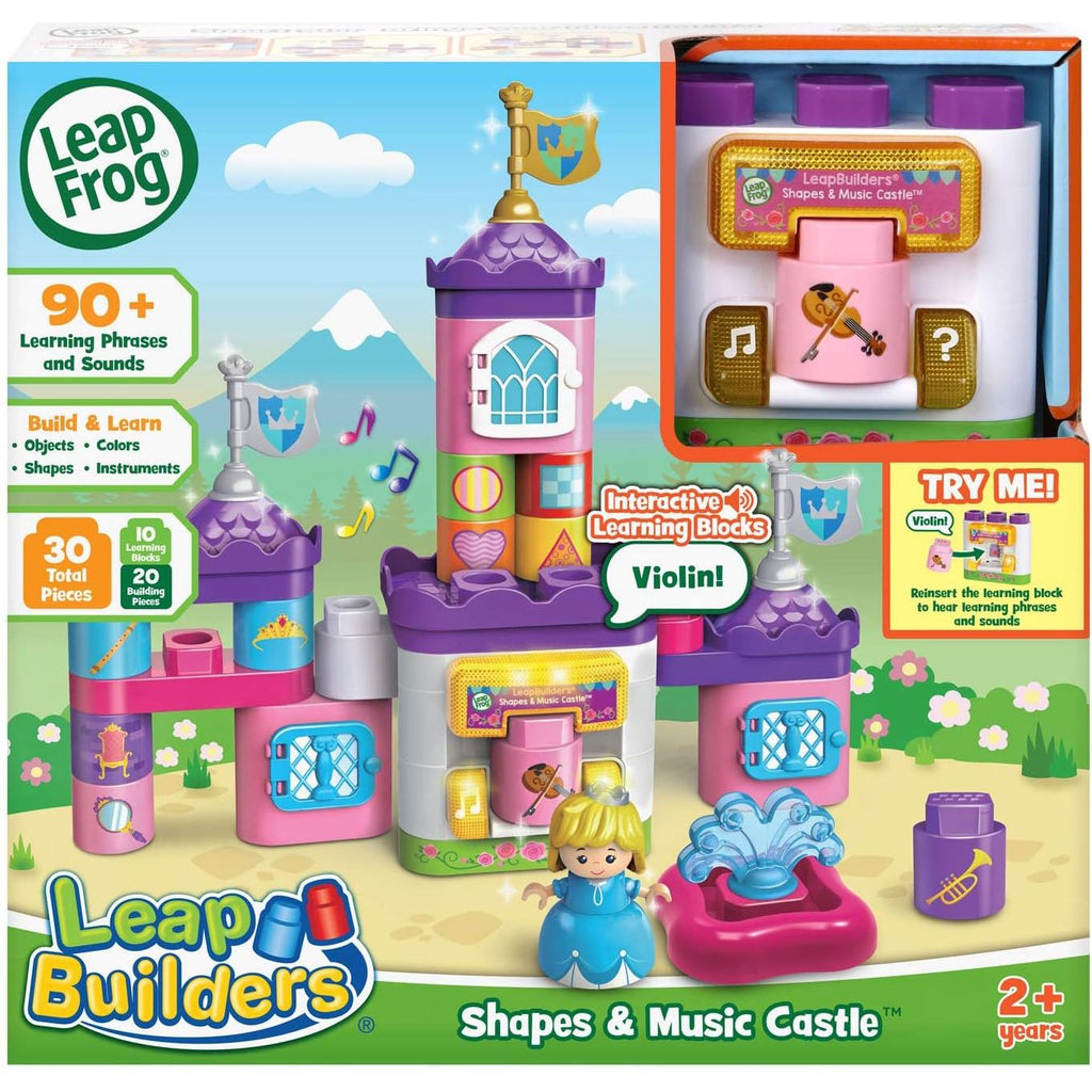 Leapfrog Block Play Shapes & Music Castle Multicolor Age 18 Months & Above