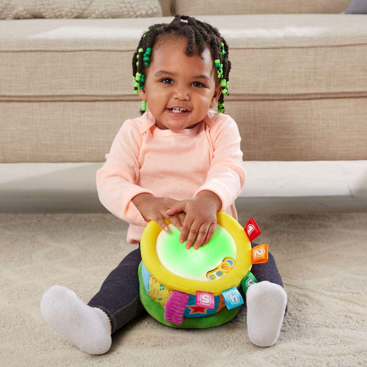 Leapfrog Learn Groove Color Bilingual Play Drum Multicolour Age