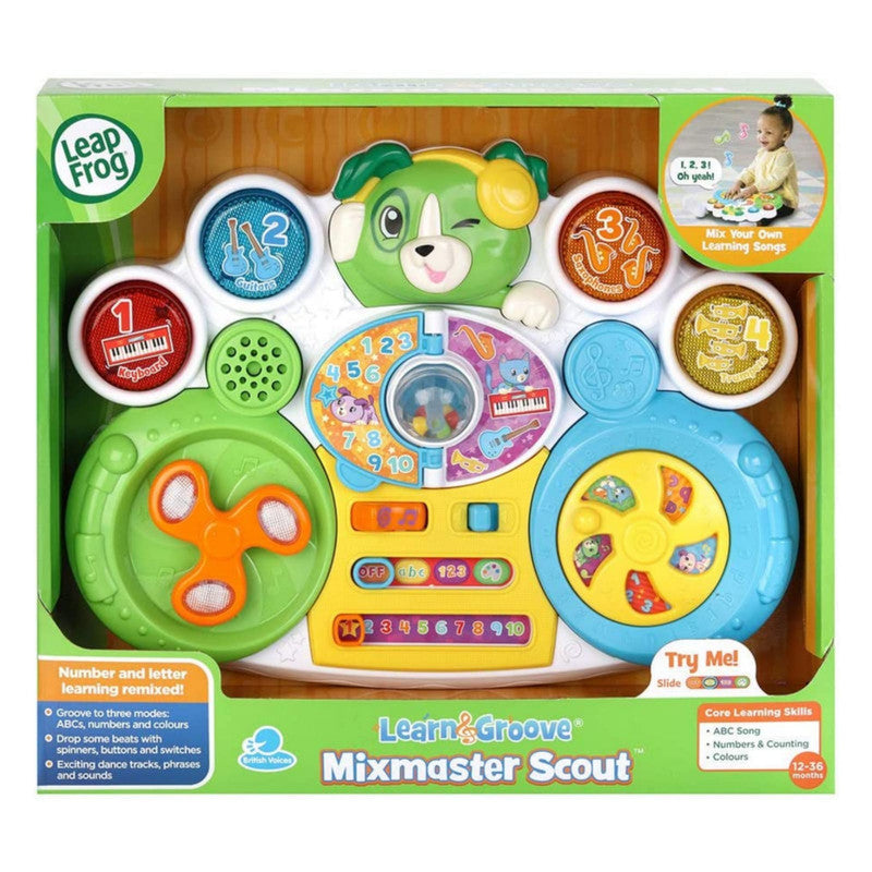 Leapfrog Learn & Groove Mixmaster Scout Multicolour Age-6 months+