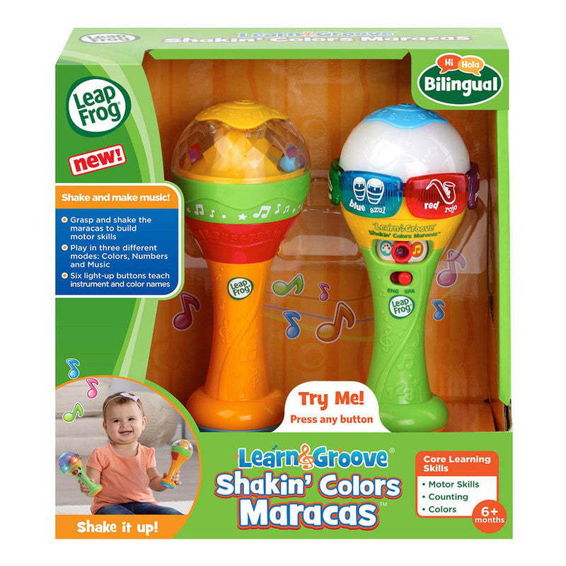 Leapfrog Learn & Groove Shakin Colors Maracas Multicolour Age-6 months - 3 years