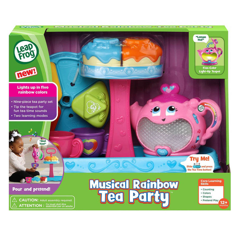 Leapfrog Musical Rainbow Tea Party Multicolour Age-1 to 3 yr