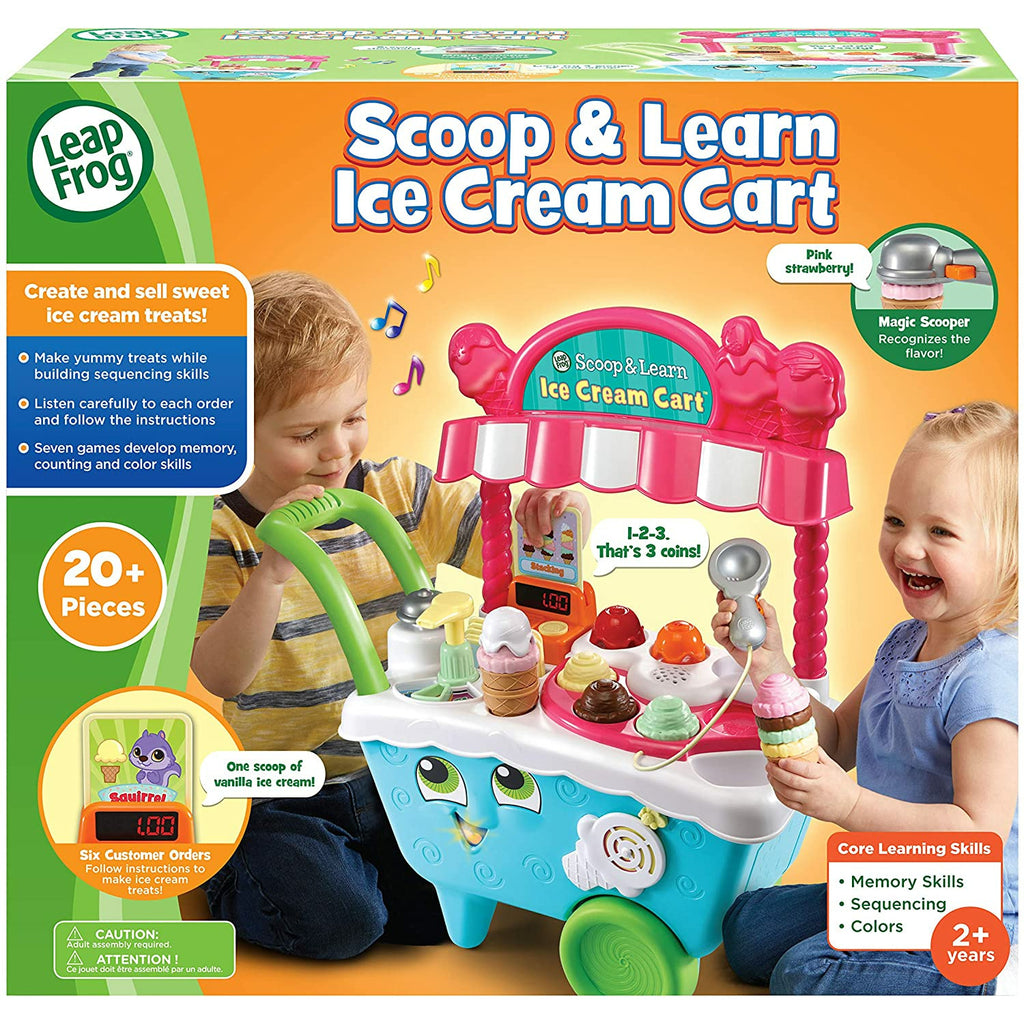 Leapfrog Scoop & Learn Ice Cream Cart - Multicolor 4-5Y