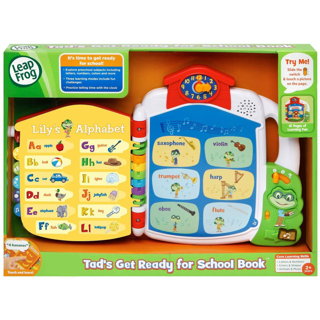 Leapfrog Tad'S Get Ready For School Book - Multicolor 2-5Y