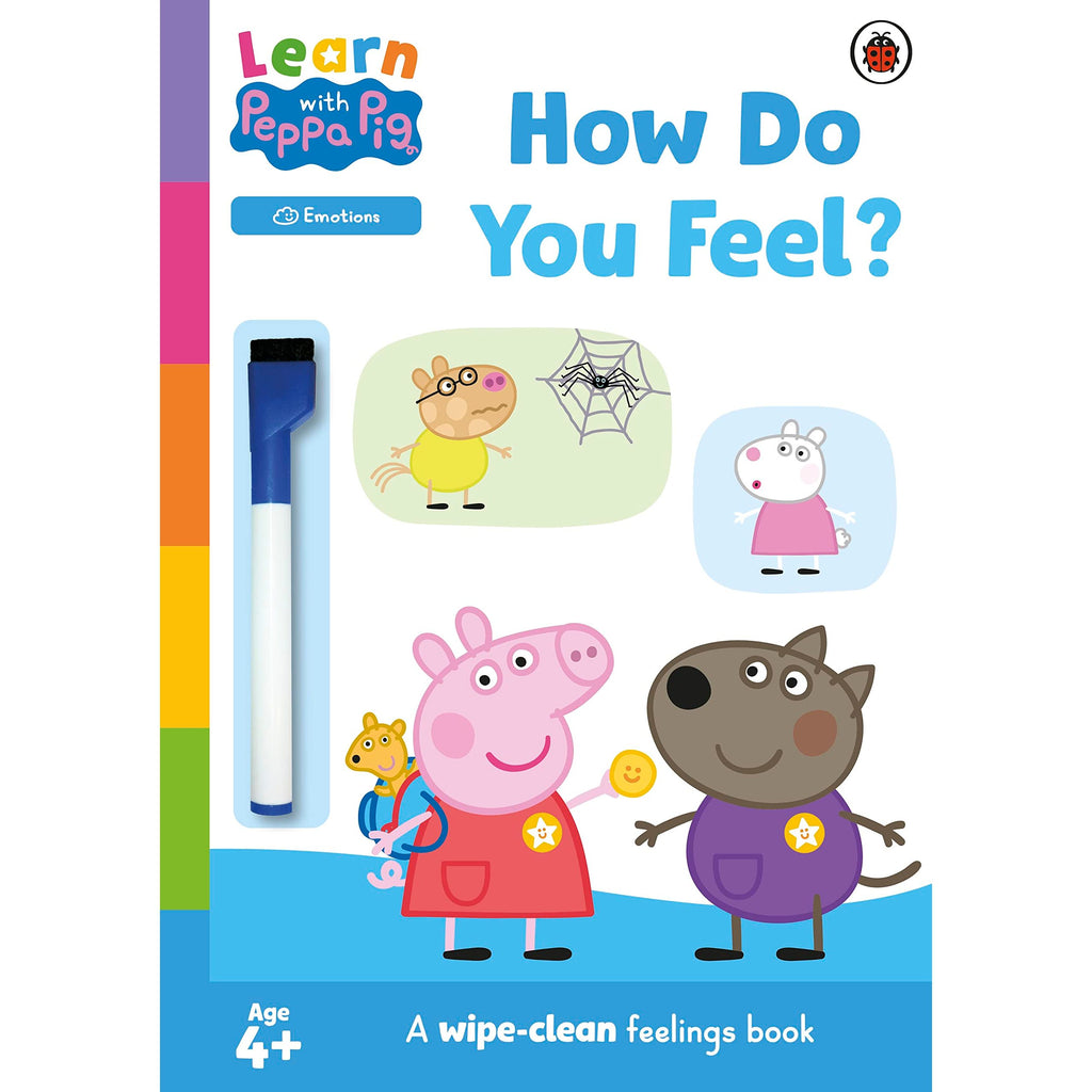 Learn with Peppa: How Do You Feel? (A Wipe Clean Activity Book)