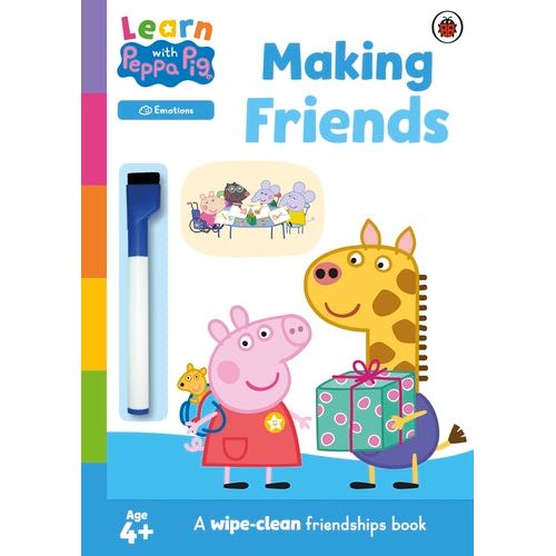 Learn with Peppa: Making Friends (A Wipe Clean Activity Book)