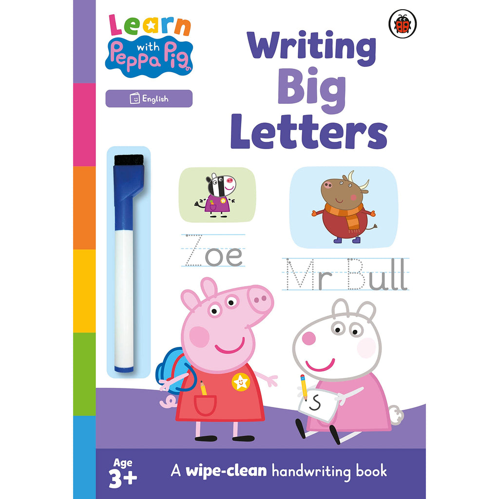 Learn with Peppa: Writing Big Letters