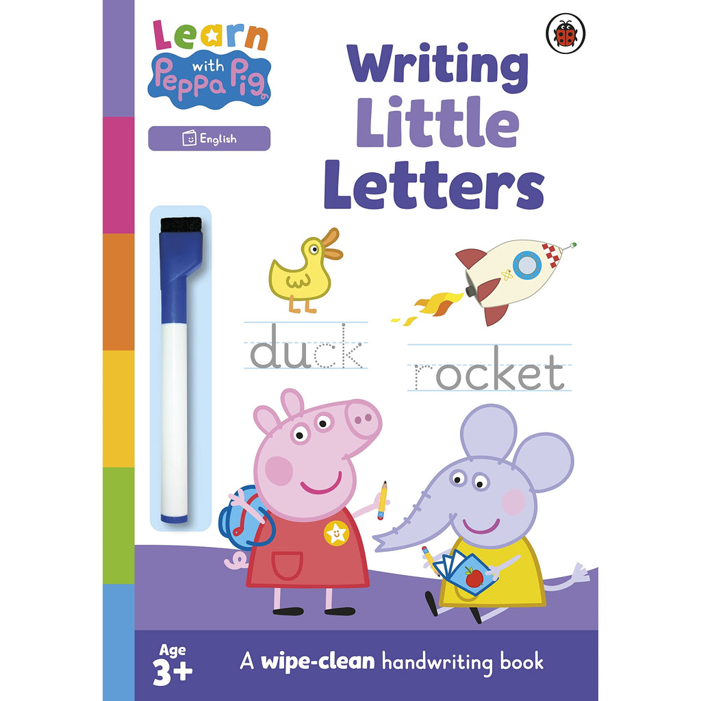 Learn with Peppa: Writing Little Letters Wipe-Clean Activity Book