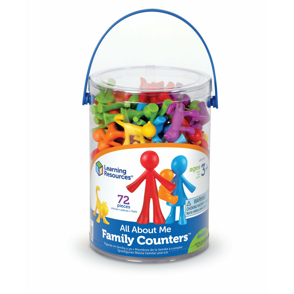 Learning Resources All About Me Family Counters 3+