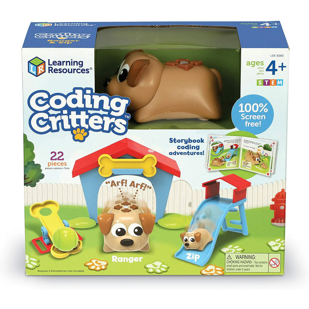 Learning Resources Coding Critters™ Ranger & Zip 4+