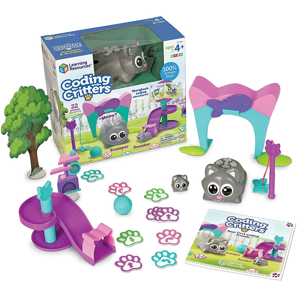 Learning Resources Coding Critters™ Scamper & Sneaker 4+
