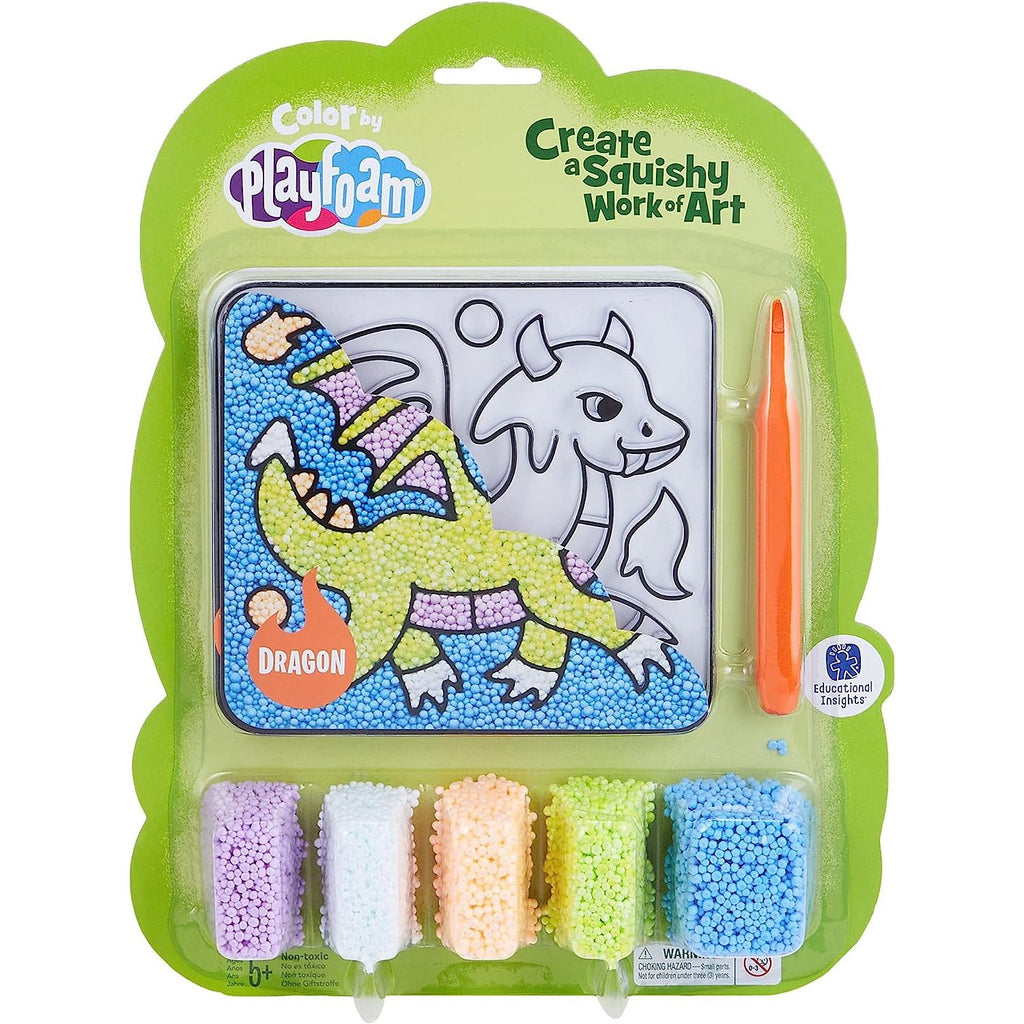 Learning Resources Colour By Playfoam®   Dragon Multicolor Age 5 Years & Above