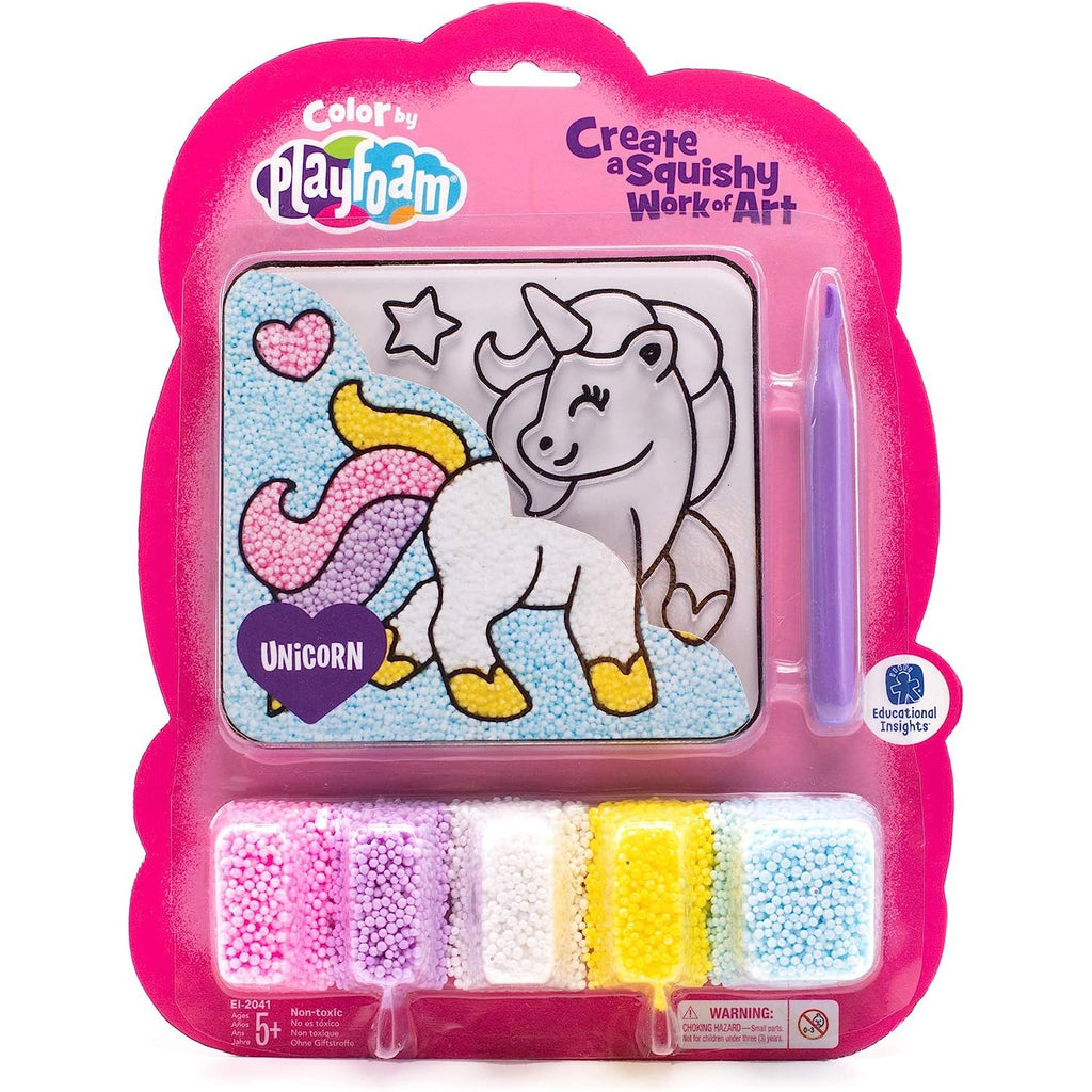 Learning Resources Colour By Playfoam®   Unicorn Multicolor Age 5 Years & Above