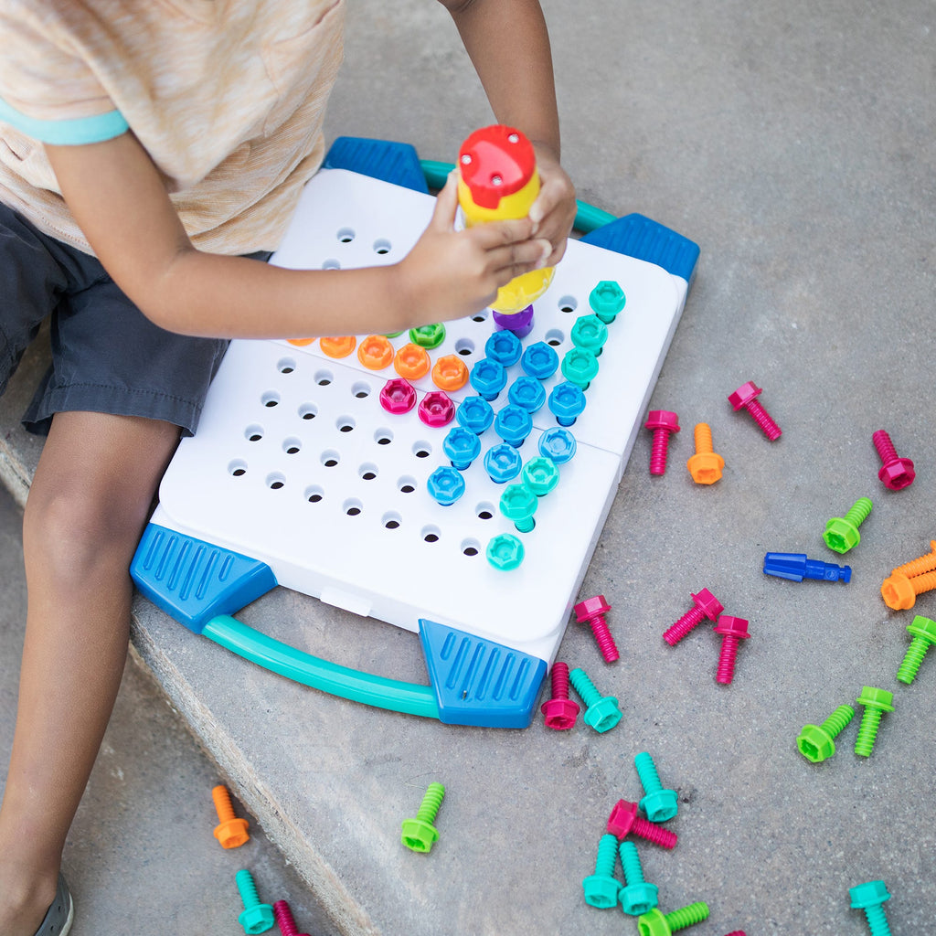 Learning Resources Design & Drill Take Along Learning Center 3-6Y+