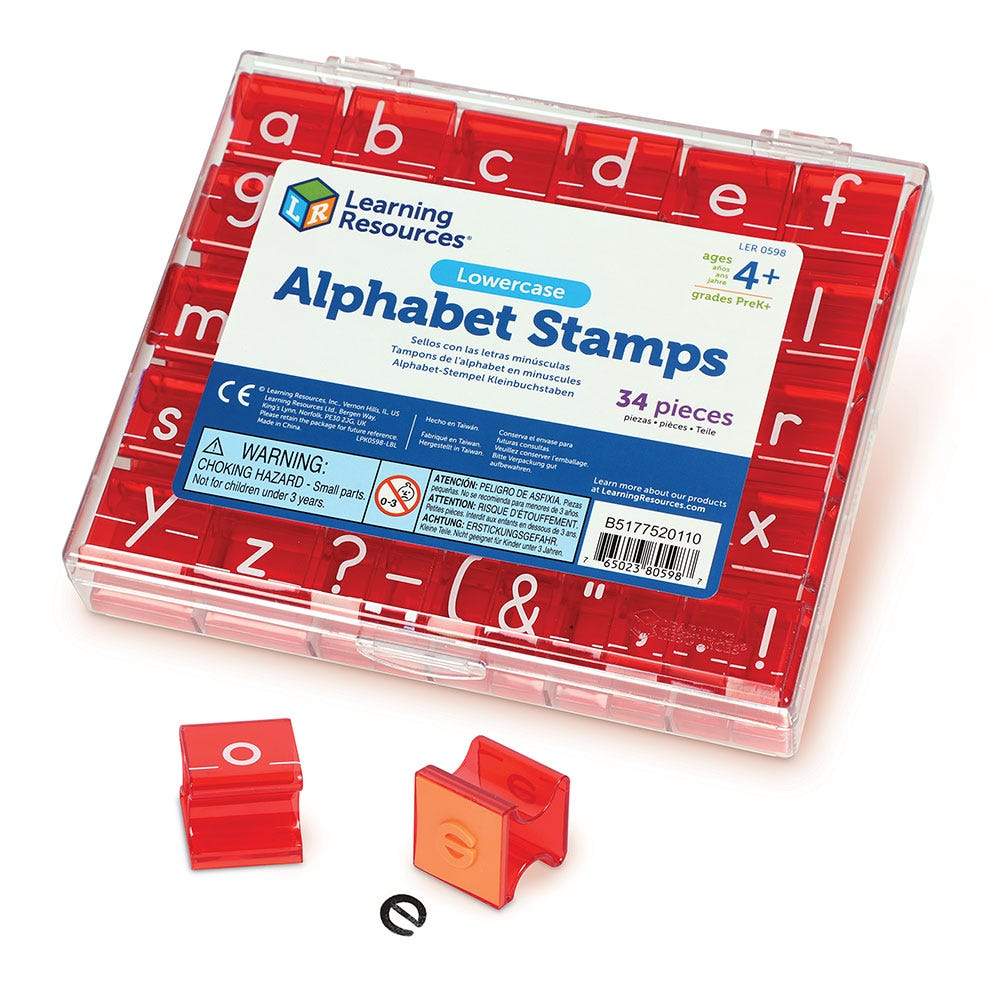 Learning Resources Lowercase Alphabet Stamps 4+