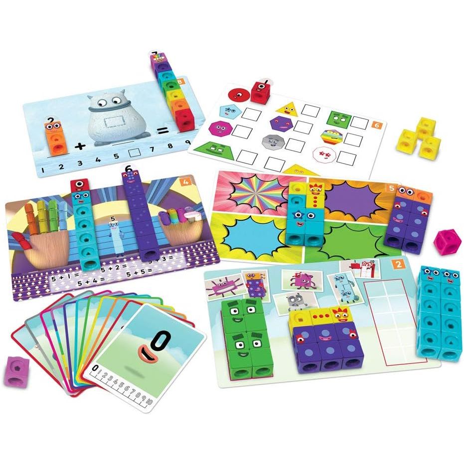 Learning Resources Mathlink® Cubes Numberblocks 1 10 Activity Set Multicolor Age 3 Years & Above