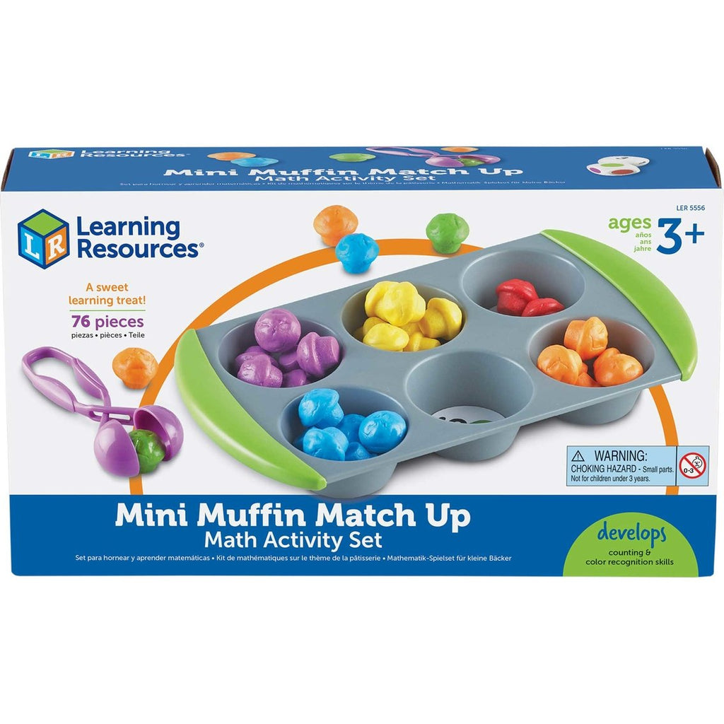 Learning Resources Mini Muffin Match Up 3+