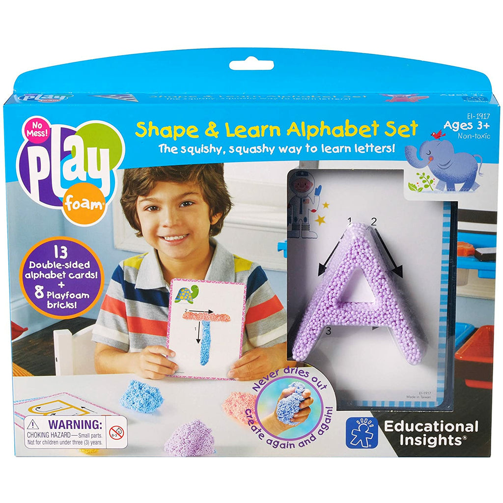 Learning Resources Playfoam® Shape & Learn Alphabet Set 3+