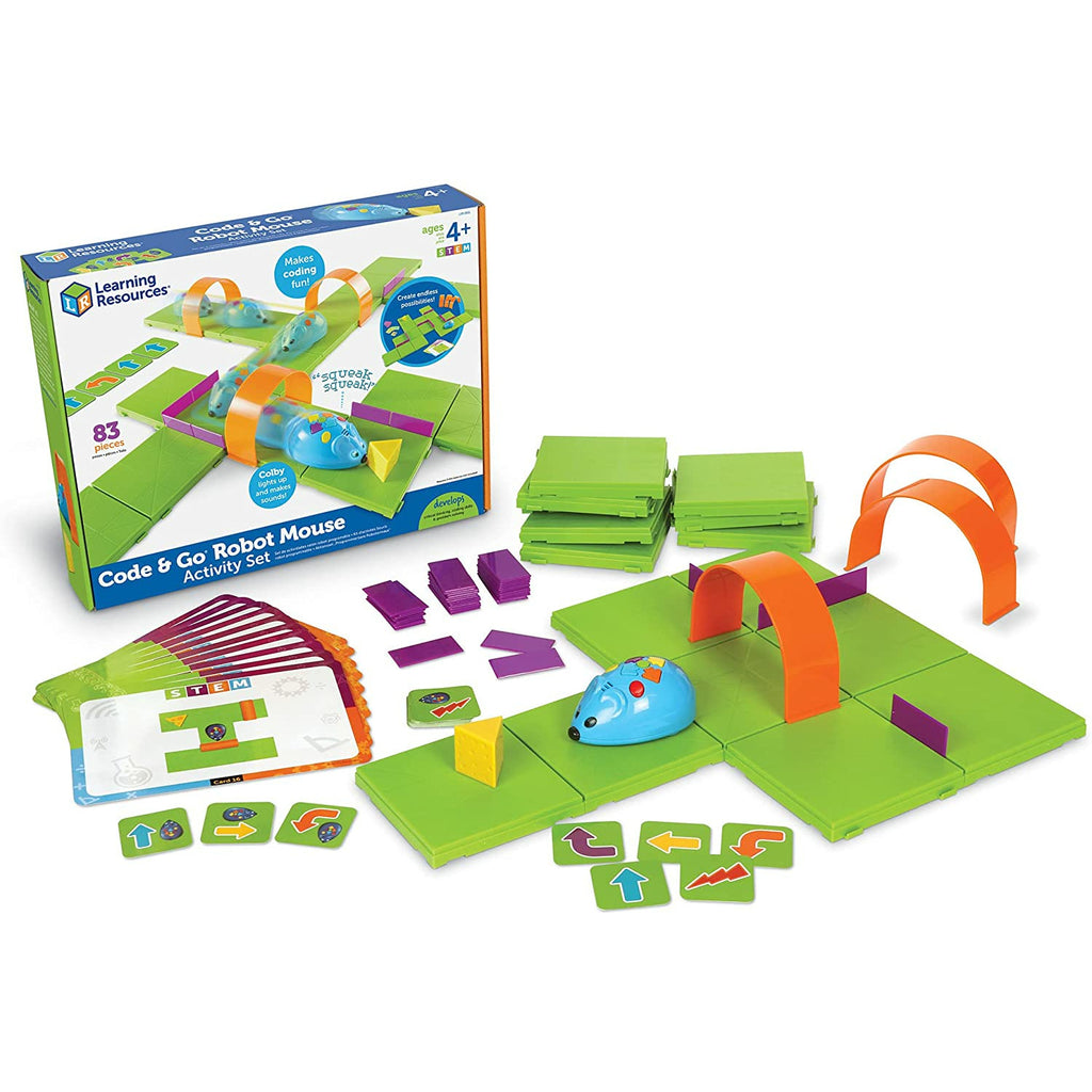 Learning Resources Stem - Code, Go Robot Mouse Activity Set 5+