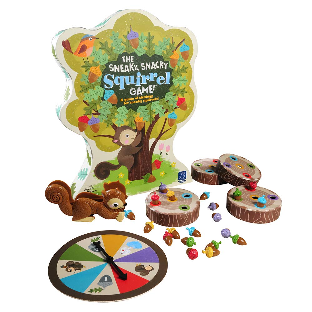 Learning Resources The Sneaky, Sneaky Squirrel Game™ 3+