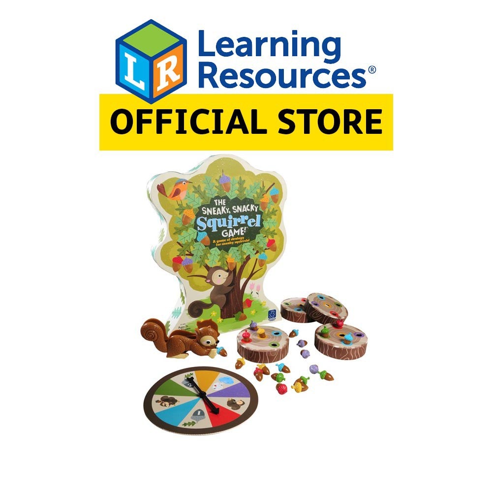 Learning Resources The Sneaky, Sneaky Squirrel Game™ 3+