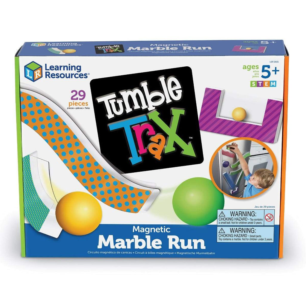 Learning Resources Tumble Trax Magnetic Marble Run 5+