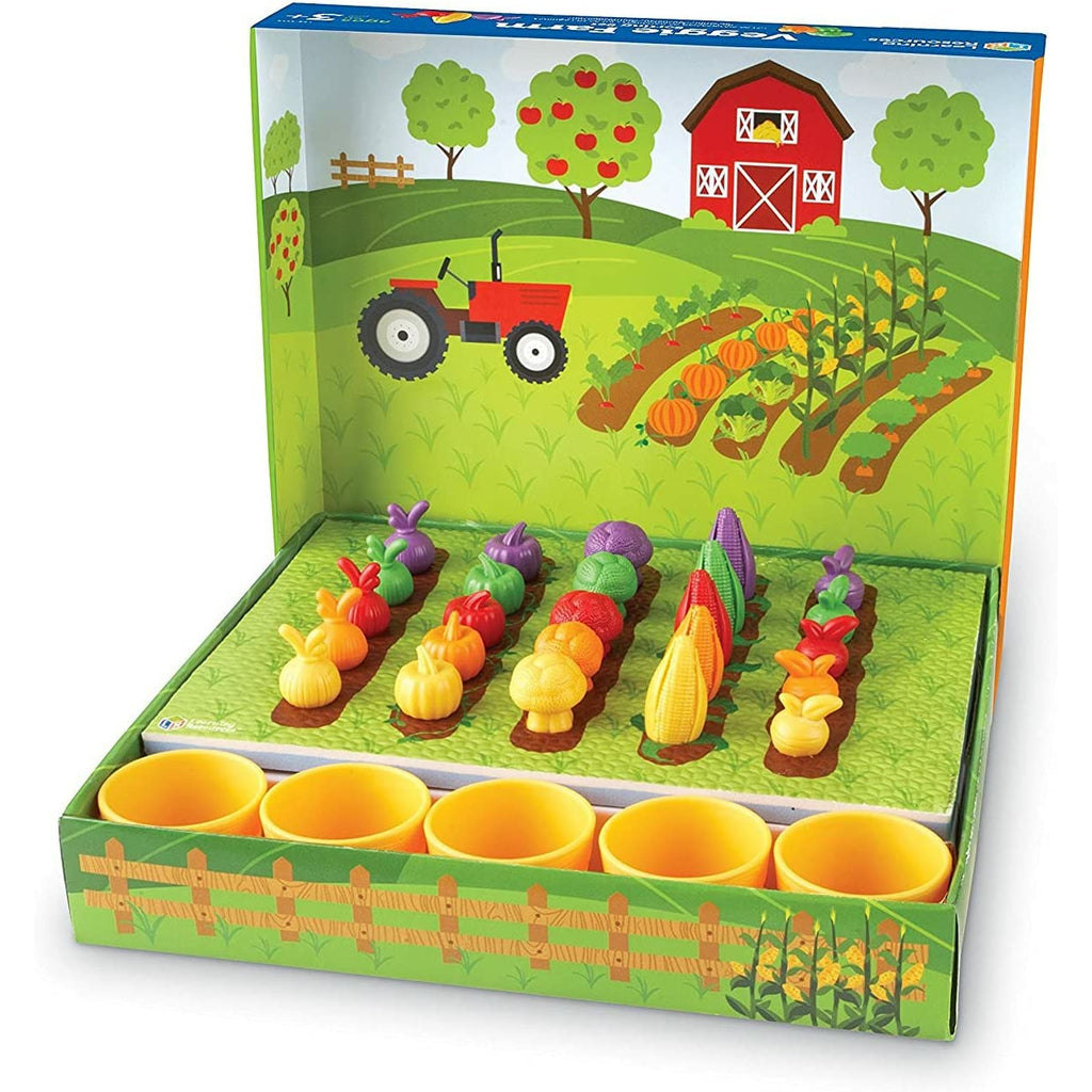 Learning Resources Veggie Farm Sorting Set 3+
