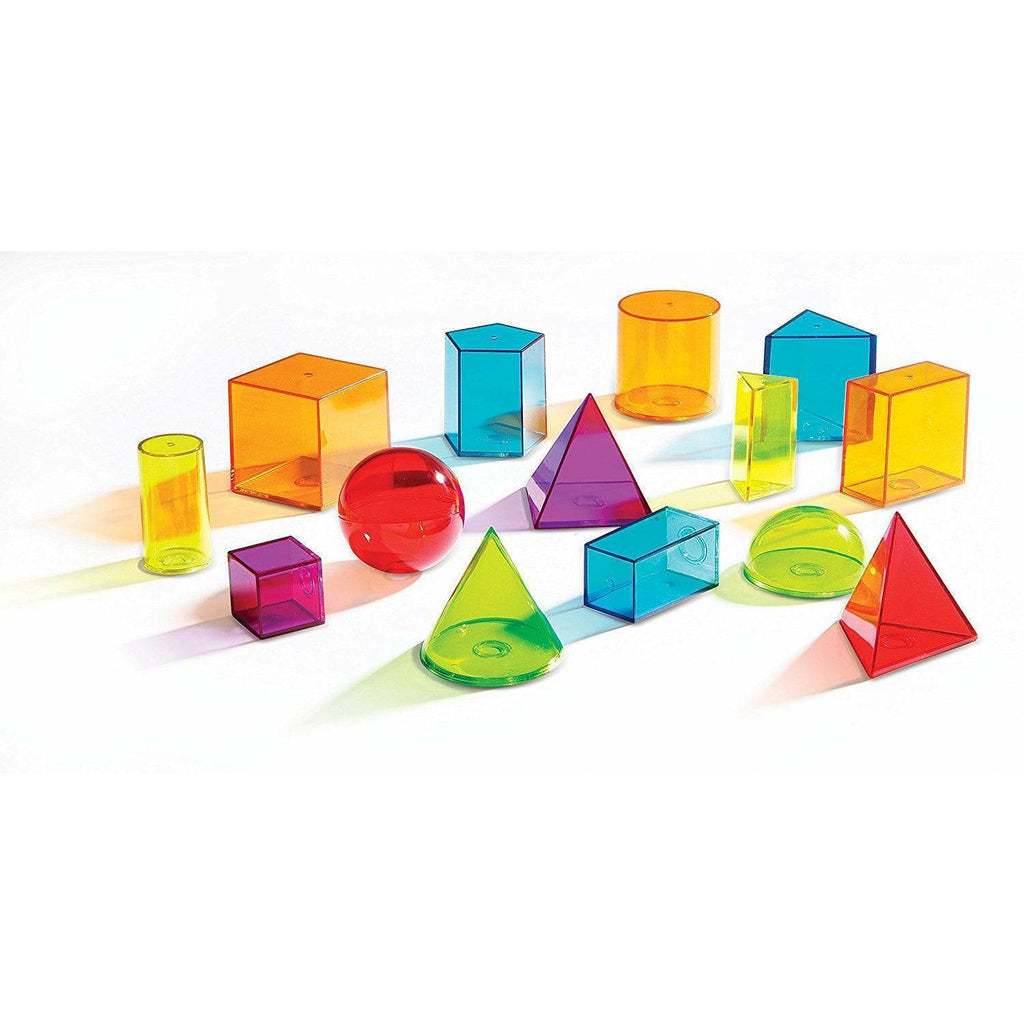Learning Resources View-Thru Colourful Geometric Shapes 8+