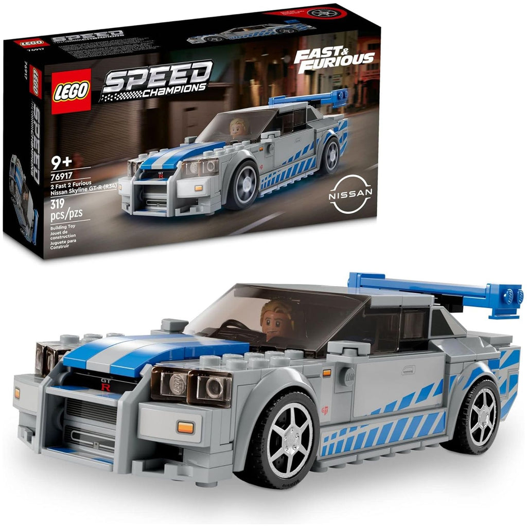 Lego 2 Fast 2 Furious Nissan Skyline GT-R (R34) Playset Age- 4 Years & Above