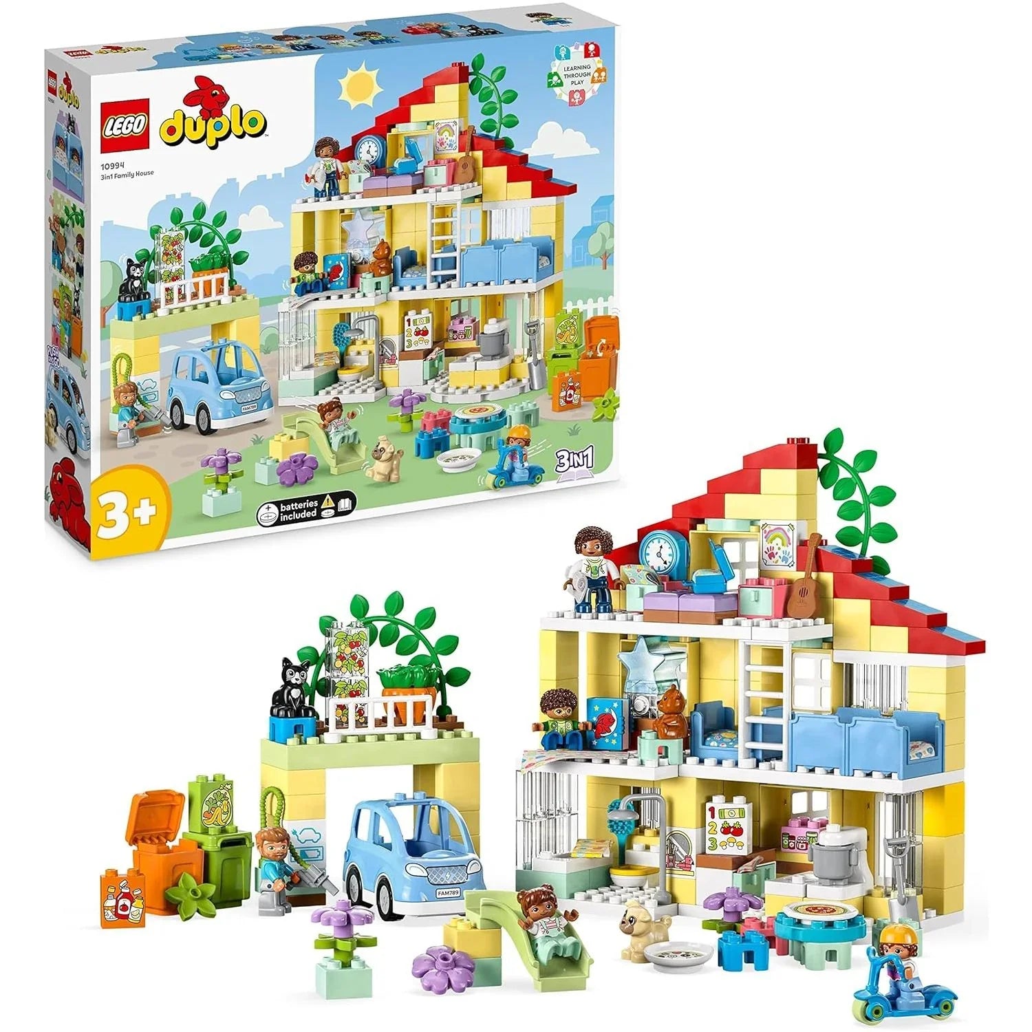 Lego 3-in-1 Family House Playset Age- 3 Years & Above